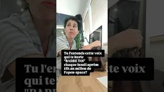 Miniature : Quand ta petite voix te crie que t'es plus à ta place dans cet open-space