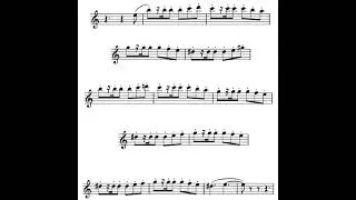 Miniature : Carmen - Tralala - Violon solo - partition Violin sheet music
