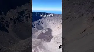 Miniature : Instagram VS Reality 😂 #pitondelafournaise #reunion #volcano #volcan #travel #voyage #travelshorts