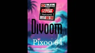 Miniature : Divoom Pixoo 64 - Pixel Art Cloud Frame #divoom #pixoo64 #blackfriday #cybermonday