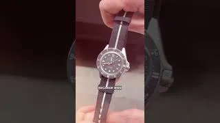 Miniature : La nouvelle montre Yema Navygraf Barracuda en collaboration avec la Marine nationale ! #shorts