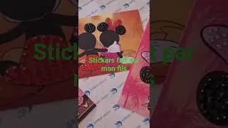 Miniature : stickers minnie fait par mon fils #diamondpainting #passionpartagé