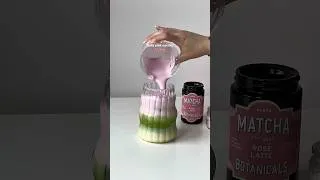 Miniature : Pink matcha 🍵🎀 #matchalatte #girltherapy
