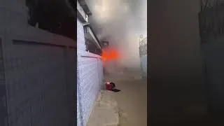 Miniature : POINTE-NOIRE : Plusieurs maisons détruites par un incendie au quartier mawata ce 25 septembre 2025
