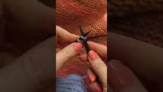 Miniature : Le montage tricoté à la Française