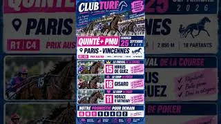Miniature : PRONOSTIC PMU QUINTÉ VENDREDI 25 SEPTEMBRE VINCENNES #PREDICTIONS #PRONO #TURF #PMU #LIFEISBUTADREAM