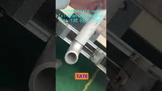 Miniature : Machine à souder orbitale test tubage inox