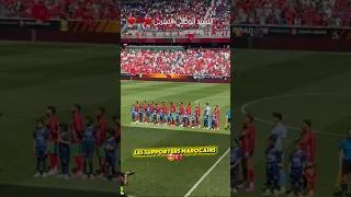 Miniature : Les supporters marocains font résonner l'hymne national marocain #LionsDeLAtlas #Maroc #soccer