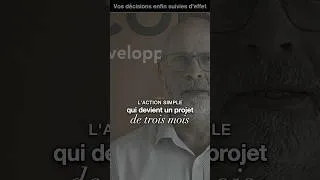 Miniature : L'action simple qui devient un projet de trois mois