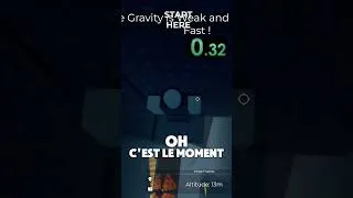 Miniature : JE TESTE UN JEU DE PARKOUR ROBLOX ORIGINAL - #shorts