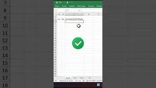 Miniature : autofit the entire column in Excel #excel #office #exceltips #exceltutorial #microsoftexcel #tips