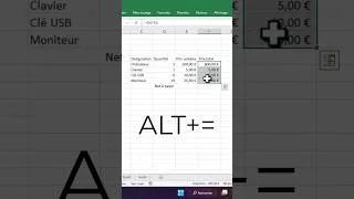 Miniature : fais comme un pro en Excel #excel #exceltutorial #office
