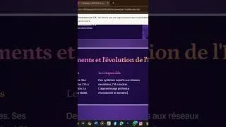 Miniature : Réaliser une diapositive avec Gamma AI #smartphone #gamma #astuce