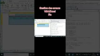 Miniature : #excel #vba #coding #foryou