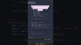 Miniature : Requête SQL pour publier un commentaire avec JavaScript et AJAX en PHP #js #php #coding #programming