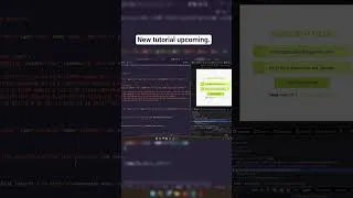 Miniature : New JavaScript tutorial upcoming #coding #javascript #python #php #frontendcourse