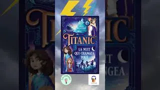 Miniature : Titanic, la nuit qui changea tout - Peggy Boudeville - #shorts  #books  #titanic  #histoire  #roman