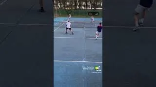 Miniature : Talent ou énorme chatte ? #tennis #tennisdoubles