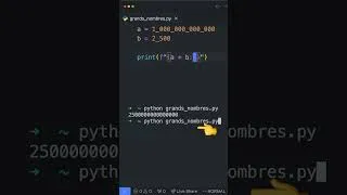 Miniature : Astuces pour afficher des grands nombres en Python