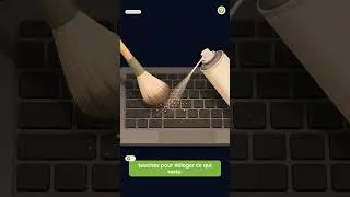 Miniature : ⌨️ Nettoyer son clavier sans le casser : 3 étapes #Shorts