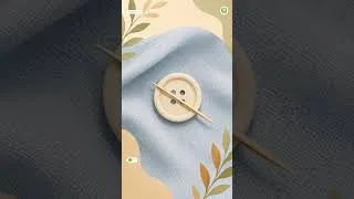 Miniature : 🧵 Recoudre un bouton en 60s — méthode pro #Shorts