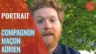Miniature : Le portrait d'un maçon - Adrien | Interview des Compagnons du Devoir