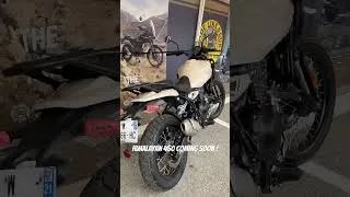 Miniature : Royal Enfield Himalayan 450 : elle arrive bientôt ! #royalenfield #himalayan @royalenfield