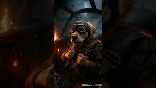 Miniature : Chien Pilote WW2 🐶🔥 | Bataille Aérienne & Parachute