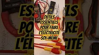Miniature : Outils Essentiels pour faire l'électricité soi-même