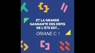 Miniature : Découvrez les jeux d'Oriane, grande gagnante des défis de l'été !