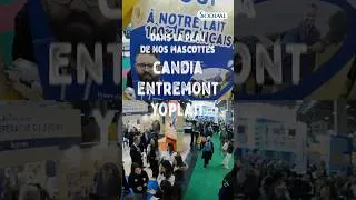 Miniature : Sourires & énergie avec nos mascottes sur notre stand Sodiaal ! #agriculture #élevage #mascotte