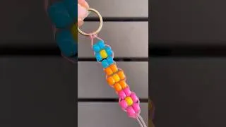 Miniature : Porte-clé Fleurs en Pony perles !
