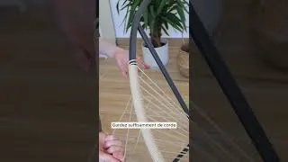 Miniature : Tuto Chaise Acapulco : rénover et retisser un fauteuil avec de la corde