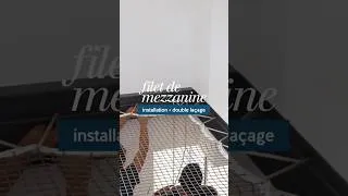 Miniature : Installer un filet de mezzanine | Tutoriel double laçage
