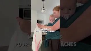 Miniature : J’adore porter mon bébé! #portage #bébé #maman