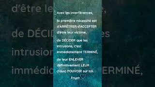 Miniature : Refuser les interférences change TOUT #mindset #liberation