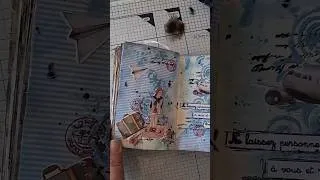 Miniature : Mini art journal page