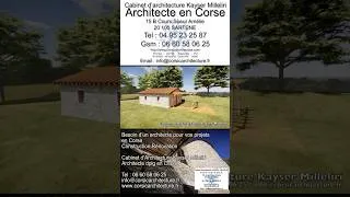 Miniature : Construction d'une bergerie neuve en Corse dans un style typique, projet U Caseddu, architecte Corse