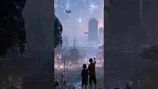 Miniature : New generation in cosmic megacity #ambientmusic #spacemusic #cosmed #music #spaceambient