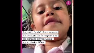Miniature : Cette petite fille a un message pour les garçons qui ne la respectent pas