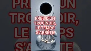 Miniature : ⏰ Le TEMPS S'ARRÊTE dans un Trou Noir ! 🕳️ (Einstein avait Raison #astronomie #sciecne #universe