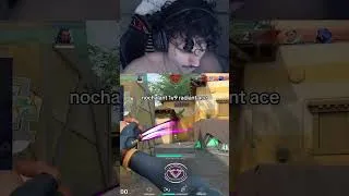 Miniature : NOCHALANT ACE 🤫 #valorant #valorantclips #radiant #aim #costacheu
