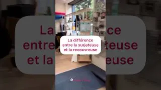 Miniature : Katia nous explique la différence entre la surjeteuse et la recouvreuse 😃 #couture