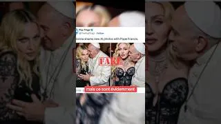 Miniature : Madonna s’affiche 🔞 avec le pape ! 😐 #madonna #popculture #chrétiens #news