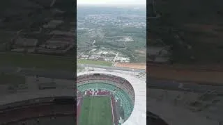 Miniature : Le stade, vu de très haut