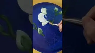Miniature : Orchidée Fleur #short #painting #art  #peinture