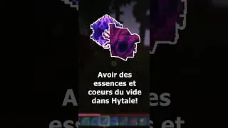 Miniature : Avoir des essences et cœurs du Vide dans Hytale! #hytale #adventure #tutorial #survival #rpg