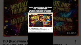 Miniature : Les influenceurs sur YouTube Allez tous vous faire🖕