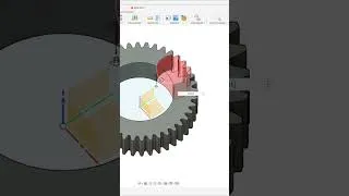 Miniature : Modéliser rapidement un pignon en 3D sur Fusion ! #3d #fusion360 #impression3d
