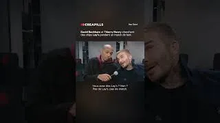 Miniature : David Beckham et Thierry Henry cherchent des chips Lay’s pendant un match de foot